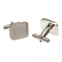 Manchester City Stainless Steel Patterned Cufflinks