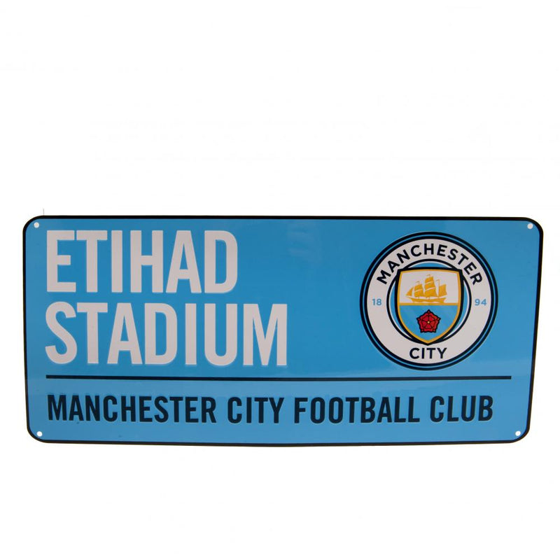 Manchester City Colour Street Sign