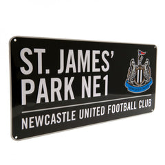 Newcastle United Colour Street Sign