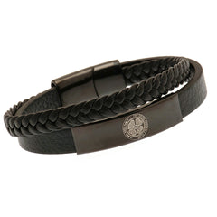 Celtic Leather Bracelet