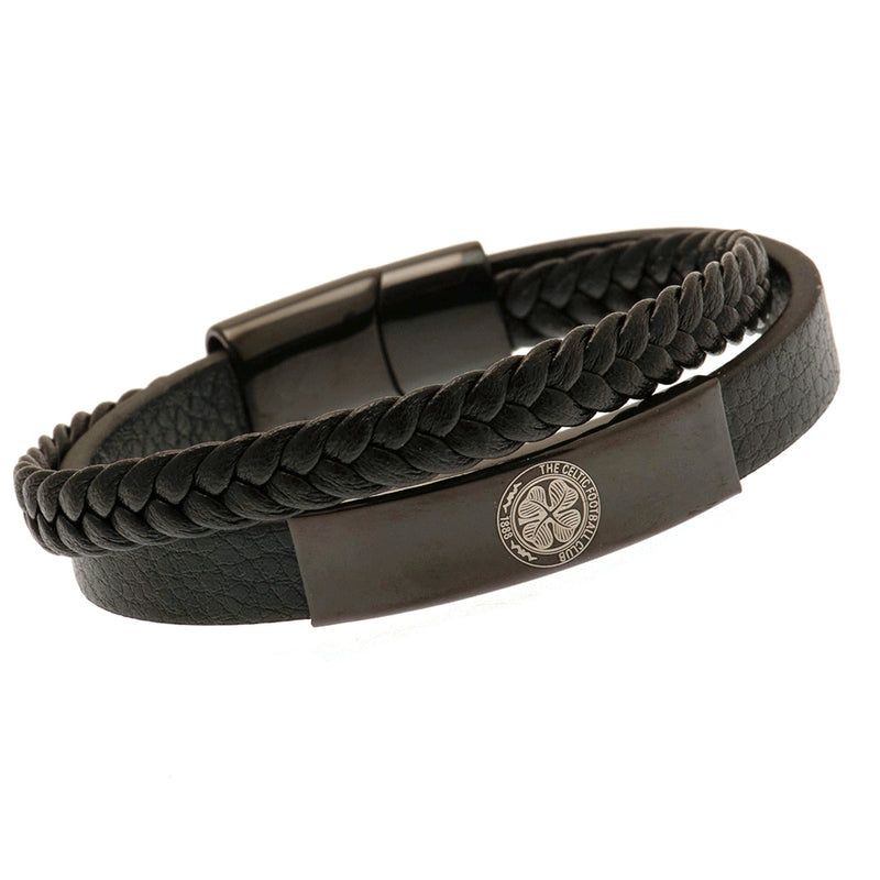 Celtic Leather Bracelet