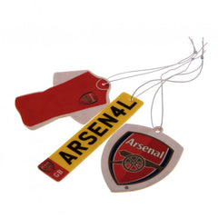 Arsenal Air Freshener Set (Pack of 3)