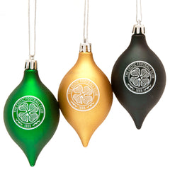 Celtic Vintage Baubles Set (Pack of 3)