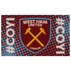 West Ham United COYI Flag