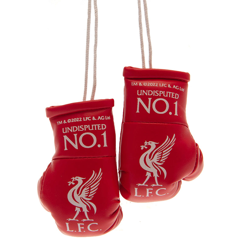 Liverpool FC Mini Boxing Gloves (Red)