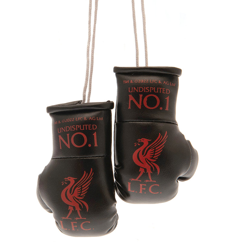 Liverpool FC Mini Boxing Gloves (Black)