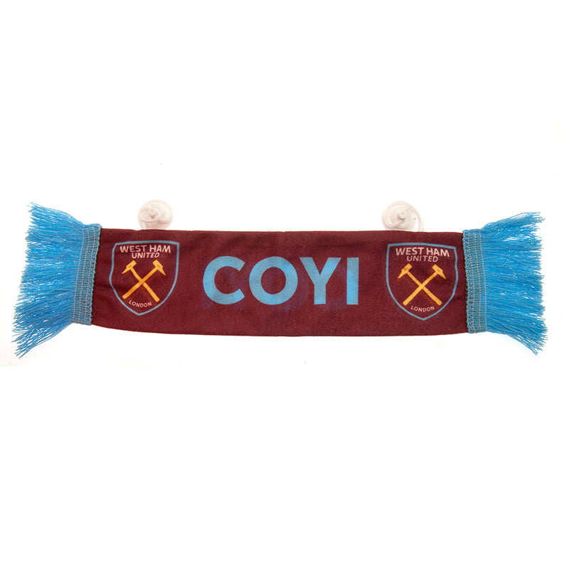 West Ham United Mini Car Scarf