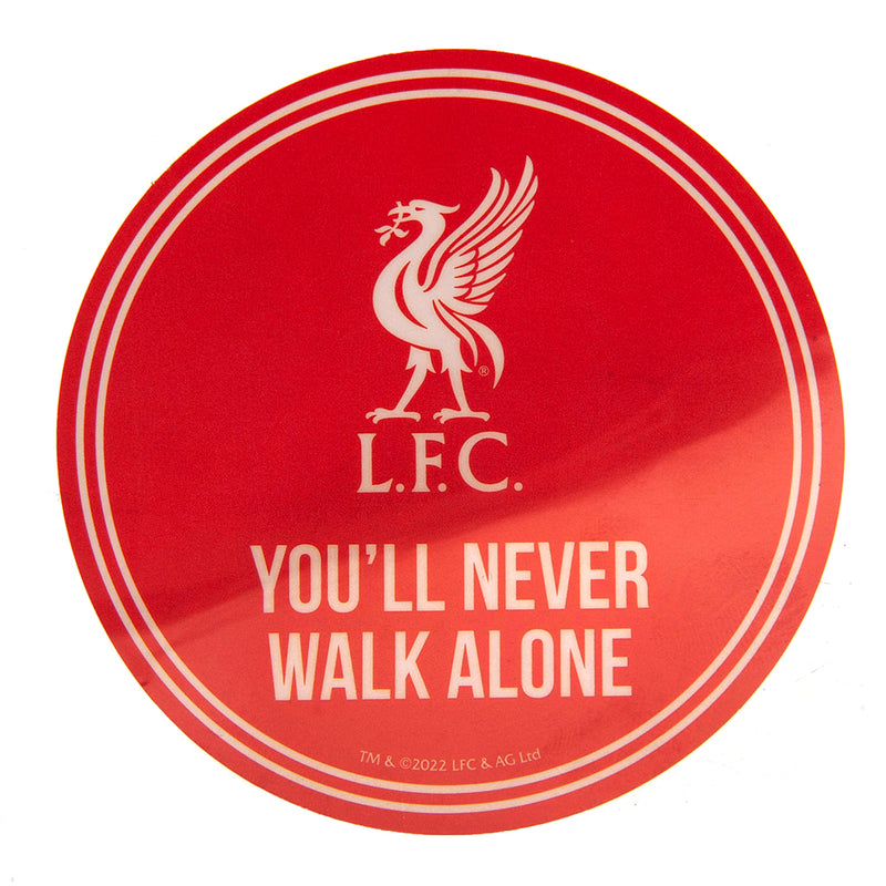 Liverpool FC Car Sticker YNWA