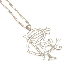 Rangers Sterling Silver Pendant & Chain