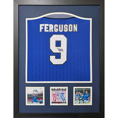 Ferguson Signed Everton Shirt (Framed)