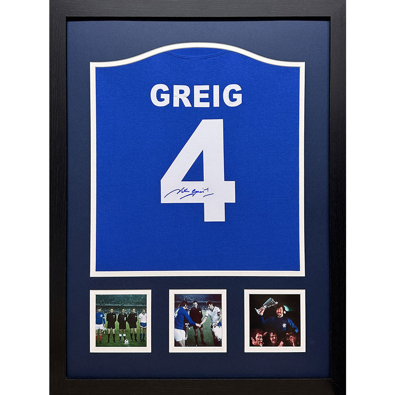 Greig Signed Rangers Shirt (Framed)