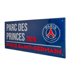 Paris Saint Germain Colour Street Sign