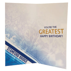 Chelsea FC Bithday Card - No. 1 Dad