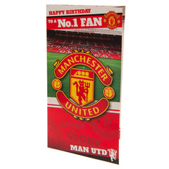 Manchester United Birthday Card - No. 1 Fan