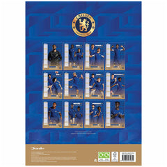 Chelsea FC A3 Calendar 2024