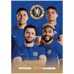 Chelsea FC A3 Calendar 2024