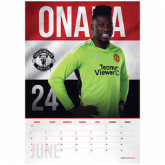 Manchester United A3 Calendar 2024