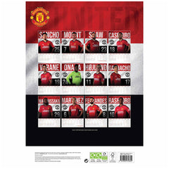 Manchester United A3 Calendar 2024