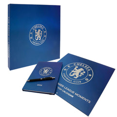 Chelsea FC Calendar & Diary Musical Gift Box 2024