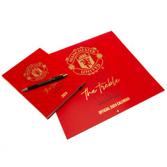 Manchester United Calendar & Diary Musical Gift Box 2024