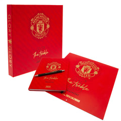 Manchester United Calendar & Diary Musical Gift Box 2024