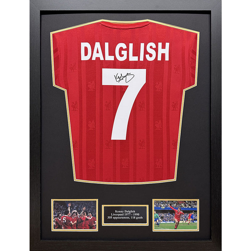 Dalglish Signed Liverpool Shirt (Framed)