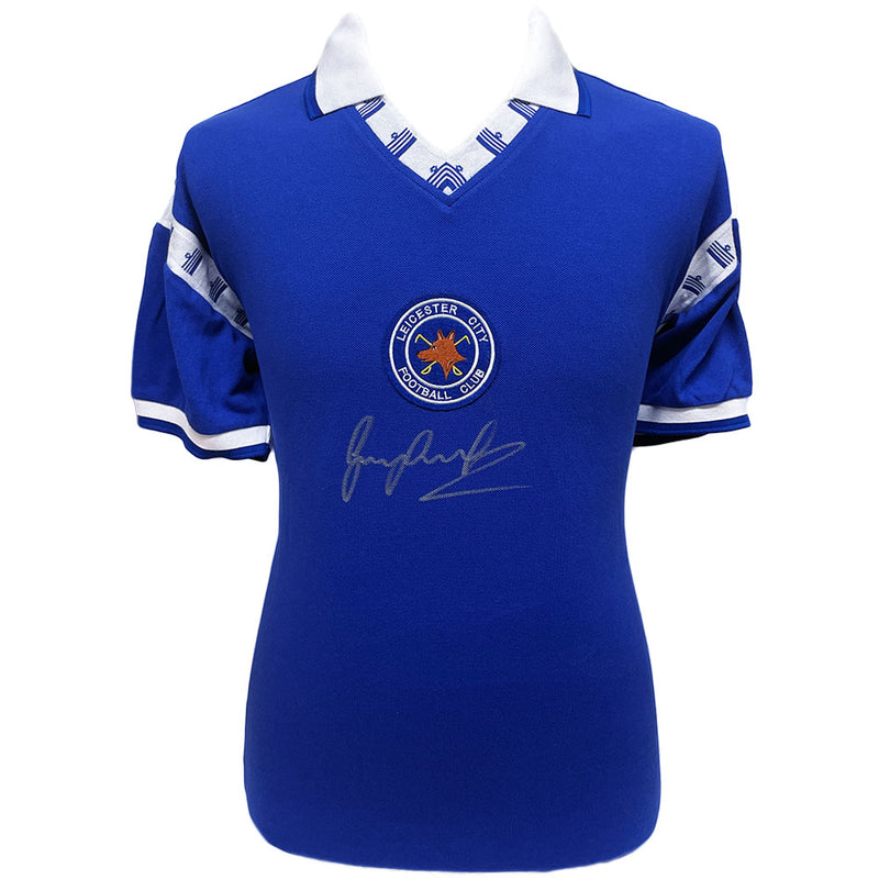  Lineker Signed Leicester Shirt