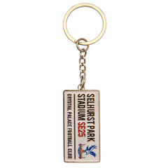 Crystal Palace FC Street Sign Keyring