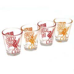 Liverpool FC Shot Glass Set (Pack of 4)