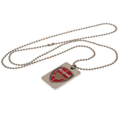 Arsenal Enamel Dog Tag & Chain