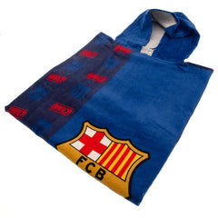 Barcelona Kids Hooded Poncho