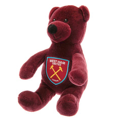 West Ham United Plush Bear - Official Crest Design