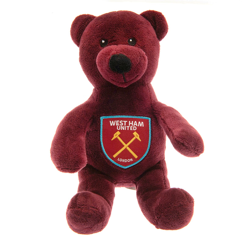 West Ham United Plush Bear - Official Crest Design