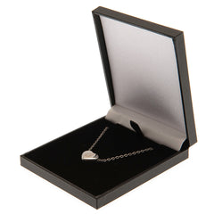 Rangers Stainless Steel Heart Necklace