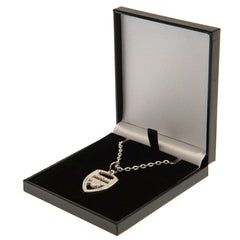 Arsenal Silver Plated Pendant