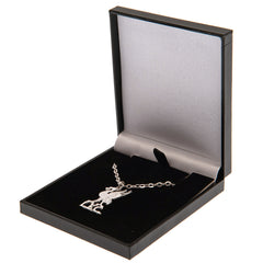 Liverpool FC Silver Plated Liverbird Pendant