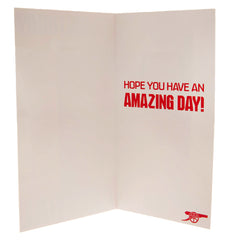 Arsenal Birthday Card - Retro Shirt