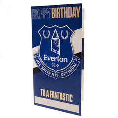 Everton Personalised Birthday Card