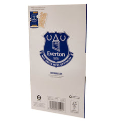 Everton Personalised Birthday Card