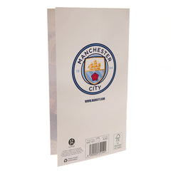 Manchester City Birthday Card - Retro Shirt