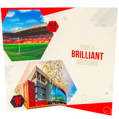 Manchester United Personalised Birthday Card