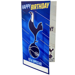 Tottenham Hotspur Personalised Birthday Card