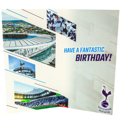 Tottenham Hotspur Personalised Birthday Card