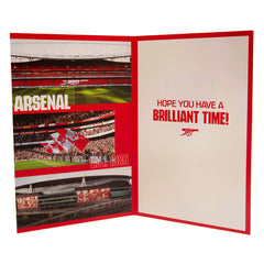 Arsenal Birthday Card With Stickers