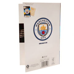 Manchester City Birthday Card With Stickers