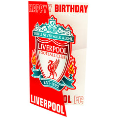 Liverpool FC Birthday Card