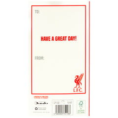 Liverpool FC Birthday Card