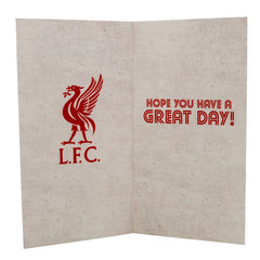 Liverpool FC Birthday Card - Retro Shirt