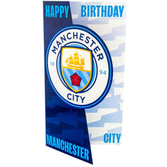 Manchester City Birthday Card