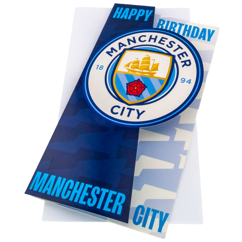 Manchester City Birthday Card